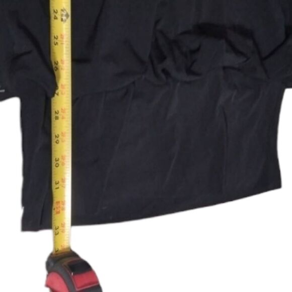 AGB black plunge stretch dress 4P - Picture 3 of 5